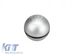 image-27-Shift Knob Silver suitable for Alfa Romeo Giulietta 6 Speed