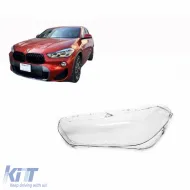 image-2-Headlight Len Glass Left Suitable For Bmw X2 F39 Pro Facelift 18-21 1 Pc