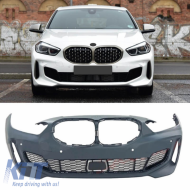image-23-Front Bumper suitable for BMW 1 F40 19-24 M-Tech Look