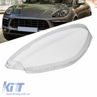 image-29-Headlight Len Glass Left Suitable For Porsche Macan 95B 14-18 1 Pc
