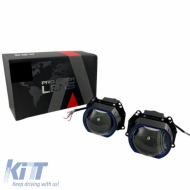 image-3-Bi-Led Headlights Square Projectors suitable for Retrofit 3.0