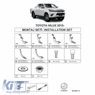 image-29-Side Step Brackets (Dma) suitable for Toyota Hilux 2015- Pk An120