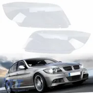 image-77-Headlights Lens Glasses suitable for BMW 3 E90 05-11 2 Pcs