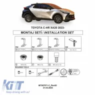 image-41-Side Step Brackets (Dma) suitable for Toyota C-HR 2023- SUV AX20