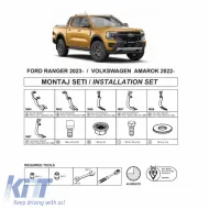 image-17-Side Step Brackets (Dma) suitable for Ford Ranger 2022- Pk P703 / Volkswagen Amarok 2022- Pk Ii