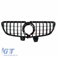 image-16-Front Grille suitable for Mercedes-Benz V-Class W447 Facelift 2020+ GT A Design Panamericana Look Black/Chrome 1 Pc