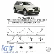 image-25-Side Step Brackets (Dma) suitable for Porsche Cayenne 2003-2010 SUV 9Pa