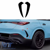 image-15-Rear Bumper Side Flaps / Vents suitable for Mercedes-Benz GLC C254 2023+ Coupe With A Design Line Bumper Glossy Black 2 Pieces