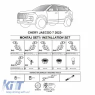 image-2-Side Step Brackets (Dma) suitable for Jaecoo 7 2023- SUV