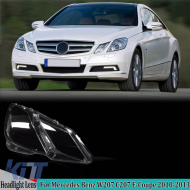 image-15-Headlight Len Glass Right Suitable For Mercedes-Benz E-Class Coupe C207 / A207 / W207 Pre-Facelift 09-13 1 Pc