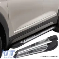image-44-Side Steps with Brackets suitable for Toyota C-HR / C-HR Hybrid 2023 - PL 173cm 2 Pieces Aluminium
