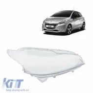 image-47-Headlight Len Glass Right Suitable For Peugeot 208 12-19 1 Pc