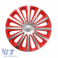 image-2-Wheel Covers 15'' Cbx 101386 Silver & Red CBX 4 Pieces
