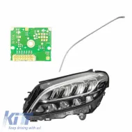 image-29-Led DRL Module & DRL Tube suitable for Mercedes-Benz C-Class W205 2015-2018 High Spec Left Light
