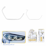 image-65-Led DRL Module & DRL Tube suitable for Bmw X1 F48 Facelift 2019-2023 Right Light