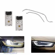image-0-Led DRL Module & DRL Tube suitable for Audi A4 B8 Facelift 2012-2015 Left Light