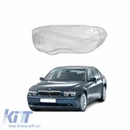 image-4-Headlight Len Glass Left Suitable for BMW 7 E65 Pre-Facelift 01-05 1 Pc