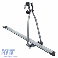 image-7-Roof Bicycle Carrier Menabo Huggy Lock Steel Grey suitable for 1 Bicycle
