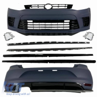 image-8-Body Kit suitable for VW Polo 6R (2009-2017) WRC Look With Led DRL