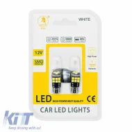 image-22-Led Bulbs T10 12volt 15 Led White Color 2 Pieces