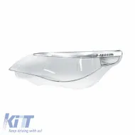 image-12-Headlight Len Glass Left Suitable For Bmw 5 Series E60 Pre Facelift 03-07 Sedan / Touring Xenon With Led 1 Pc