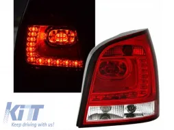 image-72-Tailights Set Suitable for VW Polo 9N3 05-09 LED GTI/R20 Look Red/Clear Eagle Eyes