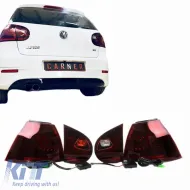 image-76-Tailights Set Suitable for VW Golf V (5) 03-08 LED Urban Style Cherry Red/Smoke Winjet