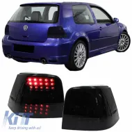 image-78-Tailights Set Suitable for VW Golf IV (4) 97-03 LED Smoke Winjet