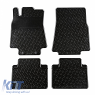 image-32-Rubber Car Mats Gledring 0321 suitable for A-Class W169 2004-2012 / B-Class W245 2005-2011 Black 4 Pieces