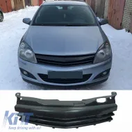 image-45-Front Grille suitable for Opel Astra H 3D GTC 07-10 Badgeless Mat Black 1 Pc