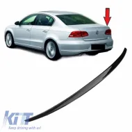 image-54-Trunk Spoiler suitable for VW Passat B7 11-15 OEM V2 look Lipspoiler made from ABS plastic glossy black