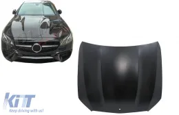 image-22-Aluminum Hood Bonnet suitable for Mercedes E-Class W213 S213 Limousine T-Modell (2016-Up) E63 Design