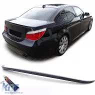 image-78-Rear spoiler lip Performance gloss black with ABE for 5 Series BMW E60 Sedan 03-10