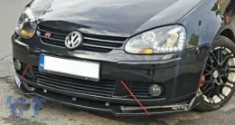 image-53-Front spoiler suitable for Golf 5 Black Lacquer!