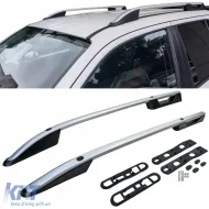 image-46-Aluminum roof railing silver retrofit suitable for VW Amarok I 2010-2022