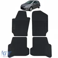 image-50-Car Rubber Floor Mats Black Premium Set for VW Polo 6R 6C 09-17