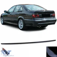 image-24-Sport rear spoiler lip black gloss fits for 5 Series BMW E39 sedan 1995-2003