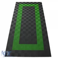 image-55-RAMROXX Performance Floor Tiles Garage Floor Floor 2.8mx5.6m Grey Light Green Set3
