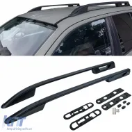 image-47-Black aluminum roof rails retrofit suitable for VW Amarok I 2010-2022