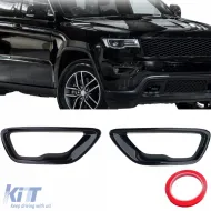 image-28-Fog light surrounds gloss black for Jeep Grand Cherokee WK2 18-20