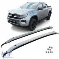 image-0-Aluminum roof rack roof rail silver fits VW Amarok II from 2022