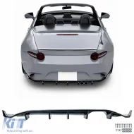 image-18-Sport rear diffuser extension gloss black fits Mazda NX-5 ND from 2015