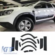 image-35-Fender Flares suitable for Dacia Duster 2010-2017 with Door Moulding 