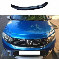 image-26-Hood Deflector suitable for Dacia Sandero Stepway 2012-2017 Black Color