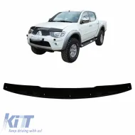 image-31-Hood Deflector suitable for Mitsubishi L200 2006-2014 Black Color