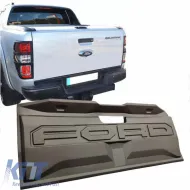image-39-Rear Truck Door Protector suitable for Ford Ranger 2015+ Big From Abs Plastic Black