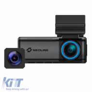 image-0-On Board Camera Wi-fi Neoline Flash 2K Dual with Rear Camera 120°