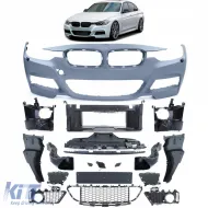 image-51-Sport front bumper with grille suitable for 3 Series BMW F30 Sedan F31 Touring 11-15