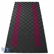 image-14-RAMROXX Performance Floor Tiles Garage Floor Floor 2.8mx5.6m Grey Pink Set4