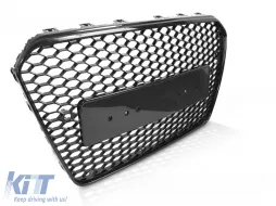 image-30-GRILLE SPORT GLOSSY BLACK PDC fits AUDI A5 8T 8F 11-16